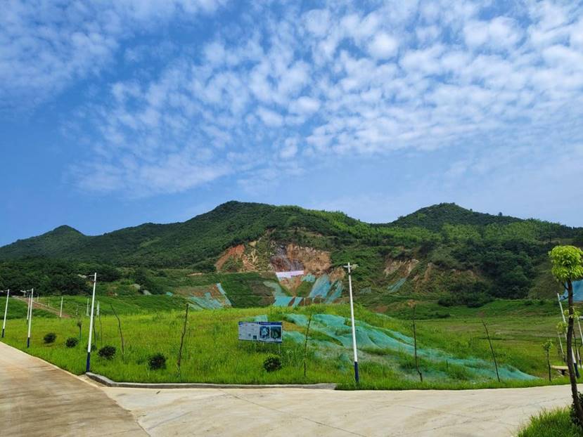 銅山、前山露天采坑復(fù)墾項(xiàng)目完成